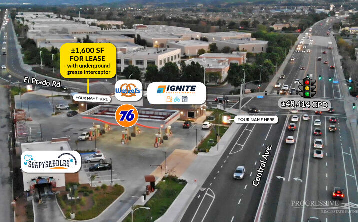 Pictures of Retail property located at 15191 Central Ave, Chino, CA 91710 for lease - image #1