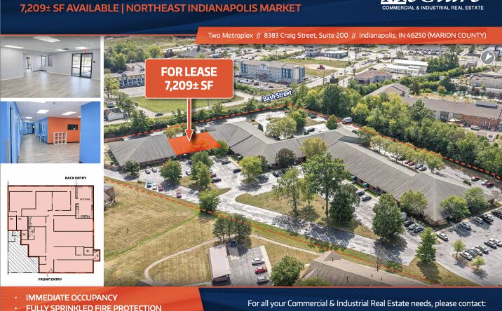 Pictures of Office, Special Purpose property located at 8383 Craig St, Indianapolis, IN 46250 for lease - image #1