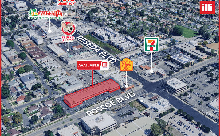 Pictures of Retail, Office property located at 18531 Roscoe Blvd, Los Angeles, CA 91324 for lease - image #1
