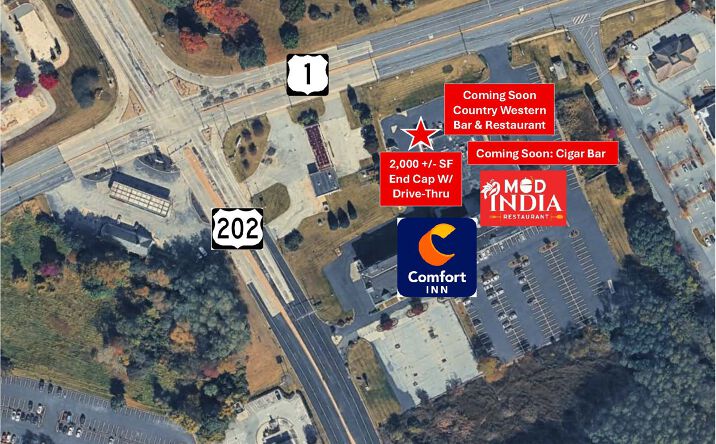 Pictures of Retail property located at 1110 Baltimore Pike, Concordville, PA 19342 for lease - image #1