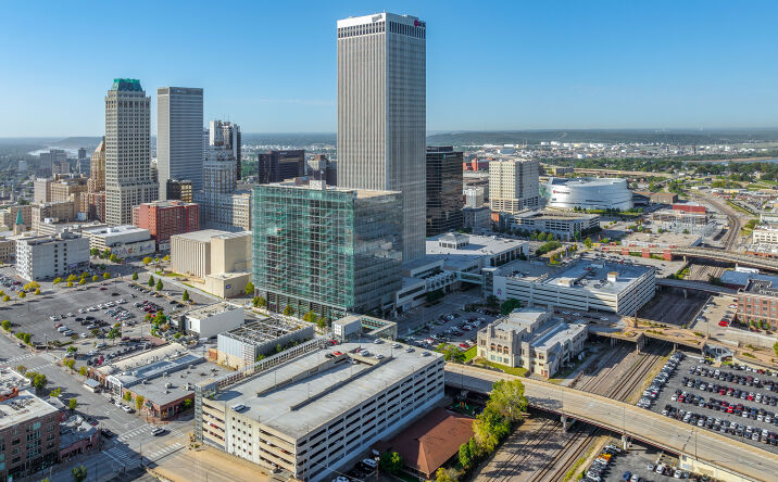Pictures of Office property located at 101 E 2nd St S, Tulsa, OK 74103 for lease - image #1