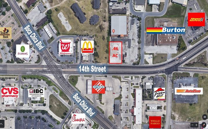 Pictures of Land property located at 4434 E 14th St, Brownsville, TX 78520 for lease - image #1