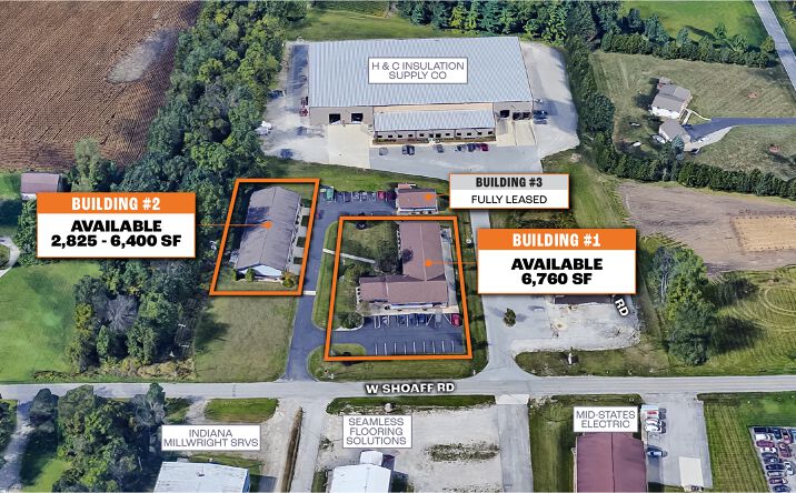 Pictures of Industrial property located at 2420 W Shoaff Rd, Huntertown, IN 46748 for lease - image #1
