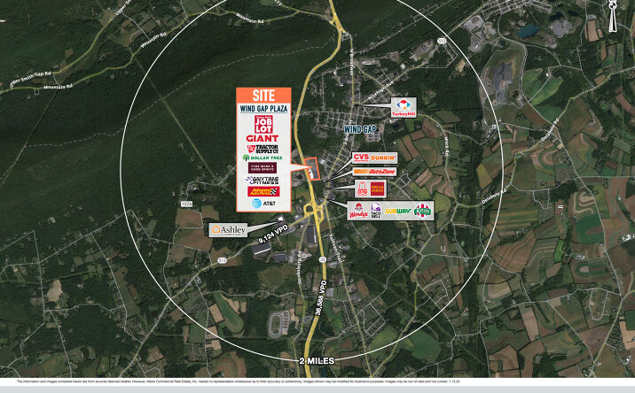 Pictures of Retail property located at 805 Male Rd, Wind Gap, PA 18091 for lease - image #1