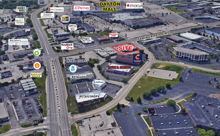 Pictures of Retail property located at 65 Springboro Pike, Miamisburg, OH 45342 for lease - image #1