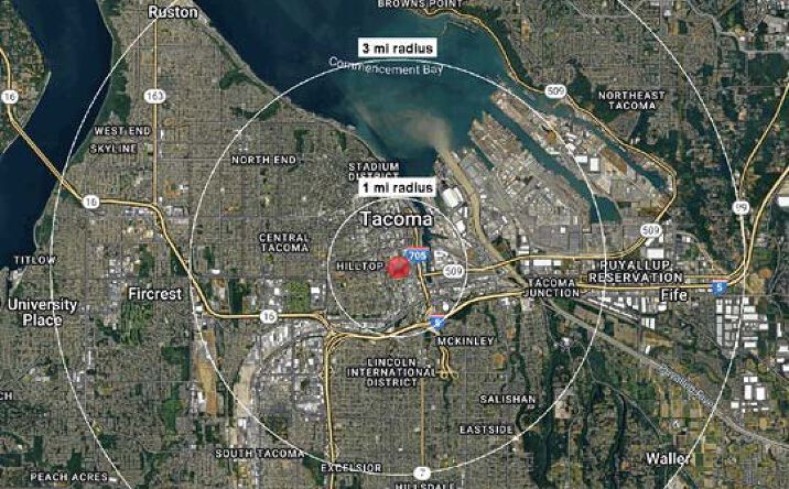 Pictures of Retail, Industrial property located at 1754 Fawcett Avenue, Tacoma, WA 98402 for lease - image #1