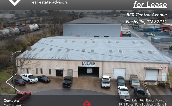Pictures of Industrial property located at 520 Central Ave, Nashville, TN 37211 for lease - image #1