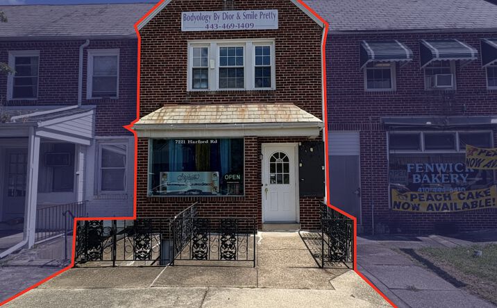 Pictures of Retail property located at 7221 Harford Rd, Parkville, MD 21234 for lease - image #1