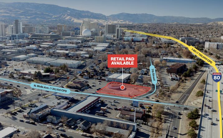Pictures of Land, Retail property located at 655 N Wls Ave, Reno, NV 89512 for lease - image #1