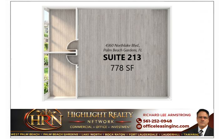 Pictures of Office property located at 4360 Northlake Blvd, Palm Beach Gardens, FL 33410 for lease - image #1