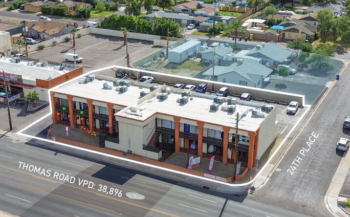 Pictures of Office property located at 2425 E Thomas Rd, Phoenix, AZ 85016 for lease - image #1