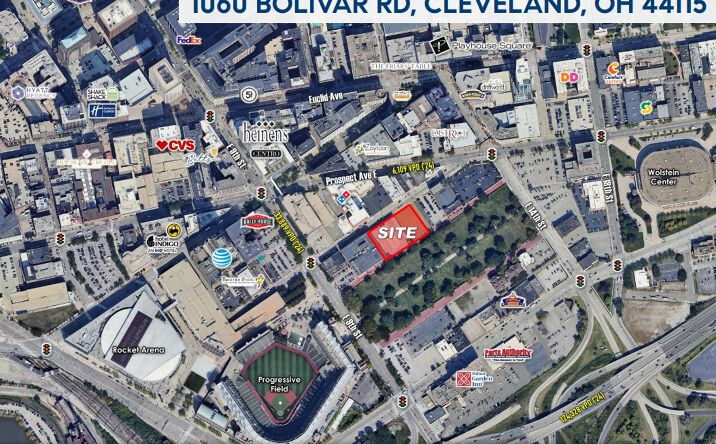 Pictures of Retail, Office property located at 1060 Bolivar Rd, Cleveland, OH 44115 for lease - image #1