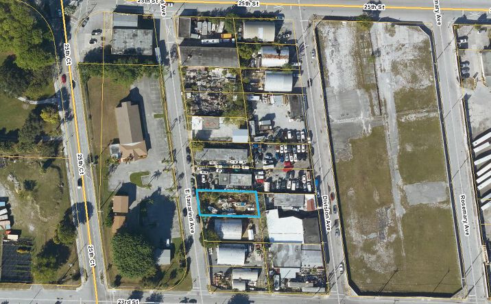 Pictures of Land, Industrial property located at 2412 E Tamarind Ave, West Palm Beach, FL 33407 for lease - image #1