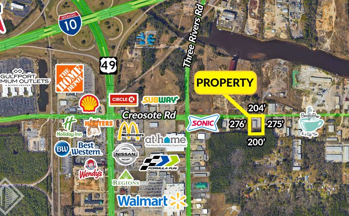 Pictures of Retail property located at 14443 Creosote Rd, Gulfport, MS 39503 for lease - image #1
