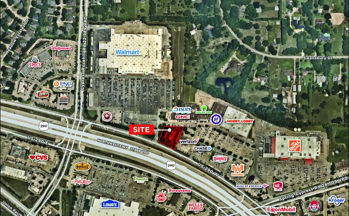 Pictures of Land, Retail, Restaurant property located at 26044 Northwest Fwy, Cypress, TX 77429 for lease - image #1