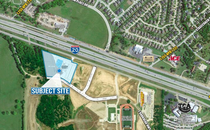 Pictures of Retail, Land property located at SWQ I-20 & E Bankhead Highway, Willow Park, TX 76087 for lease - image #1