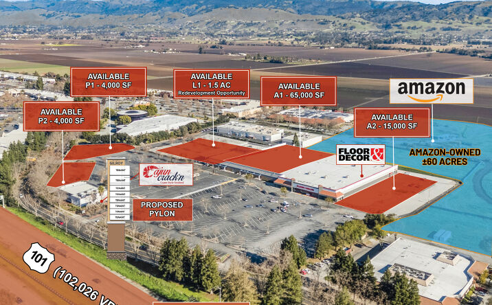 Pictures of Retail property located at 7900 Arroyo Cir., Gilroy, CA 95020, Gilroy, CA 95020 for lease - image #1