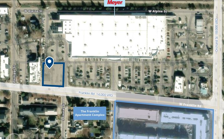 Pictures of Retail property located at 5342 Franklin Rd, Boise, ID 83705 for lease - image #1