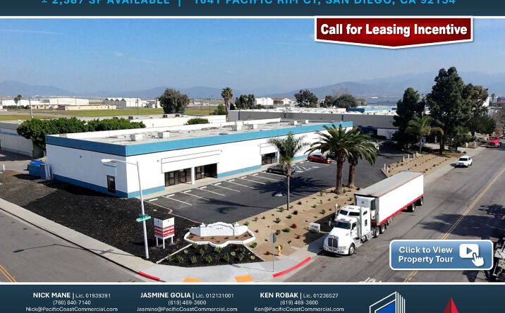 Pictures of Industrial property located at 1641 Pacific Rim Ct, San Diego, CA 92154 for lease - image #1