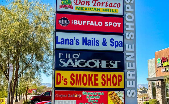 Pictures of Retail property located at 1720 - 1780 East Serene Ave, Las Vegas, NV 89123 for lease - image #1