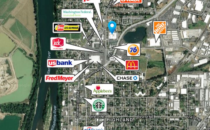 Pictures of Office property located at 2850 Broadway St NE, Salem, OR 97303 for lease - image #1