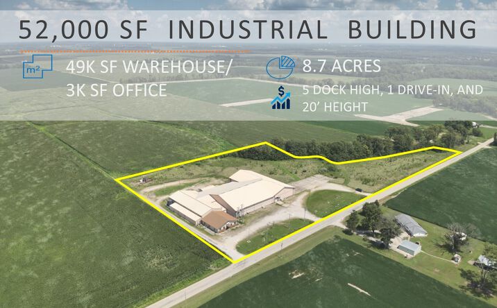 Pictures of Industrial property located at 7656 E 700th Ave, Robinson, IL 62454 for lease - image #1