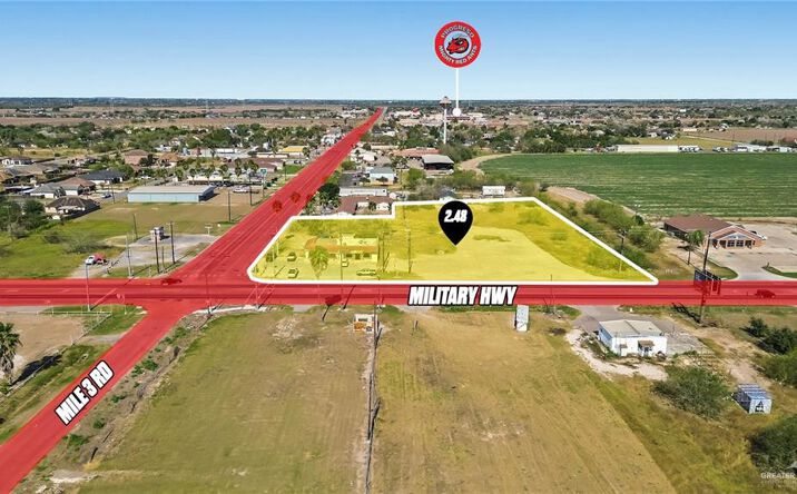 Pictures of Land property located at 121 Military Highway, Progreso, TX 78579 for lease - image #1