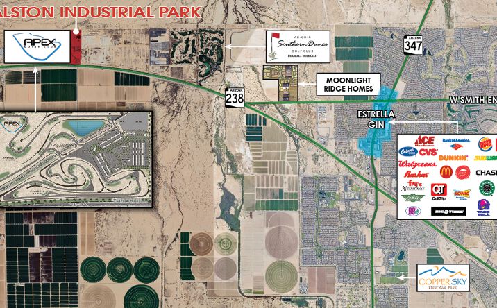 Pictures of Retail, Land property located at 22423 N Ralston Rd, Maricopa, AZ 85139 for lease - image #1