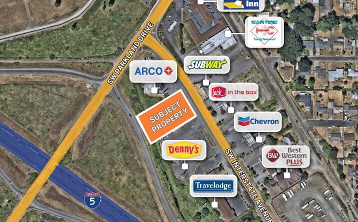 Pictures of Land property located at 110 SW Interstate Ave, Chehalis, WA 98532 for lease - image #1