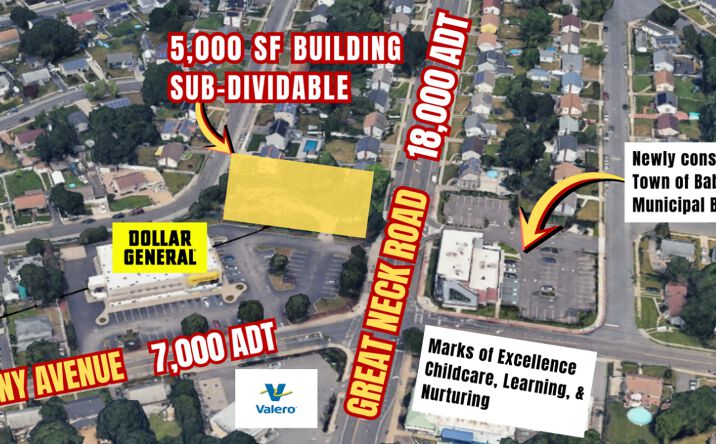 Pictures of Retail, Office, Restaurant property located at 3395A Great Neck Rd, Amityville, NY 11701 for lease - image #1