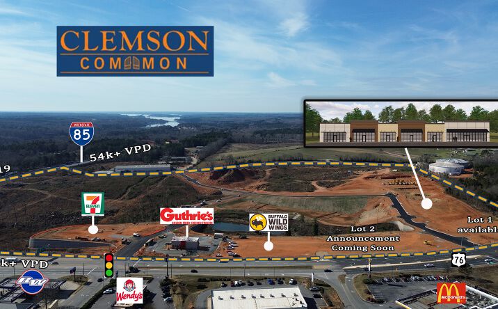 Pictures of Retail property located at 4629 Clemson Blvd, Anderson, SC 29621 for lease - image #1