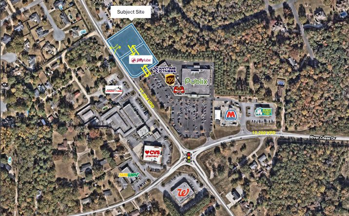 Pictures of Land, Retail, Restaurant property located at 5410 Summerville Rd, Phenix City, AL 36867 for lease - image #1