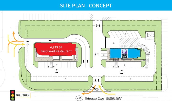 Pictures of Retail property located at 1298 Veterans Hwy, Bristol, PA 19007 for lease - image #1