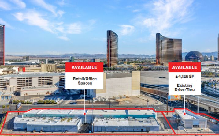 Pictures of Retail property located at 3117-3177 Sammy Davis Jr Dr, Las Vegas, NV 89109 for lease - image #1