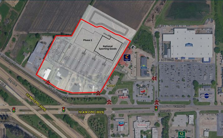 Pictures of Retail property located at U.S. 90 Frontage Rd, New Iberia, LA 70560 for lease - image #1