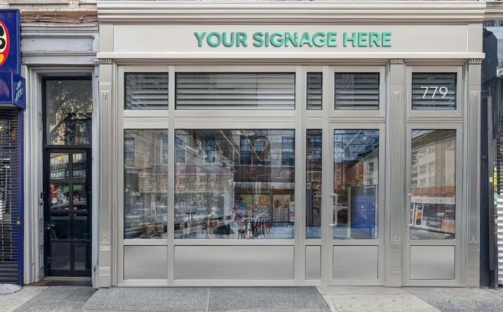 Pictures of Retail property located at 779 Franklin Ave, Brooklyn, NY 11238 for lease - image #1