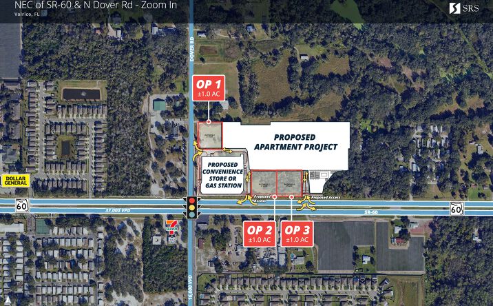 Pictures of Retail property located at NEC of SR-60 & N. Dover Rd., Dover, FL, FL 33527 for lease - image #1
