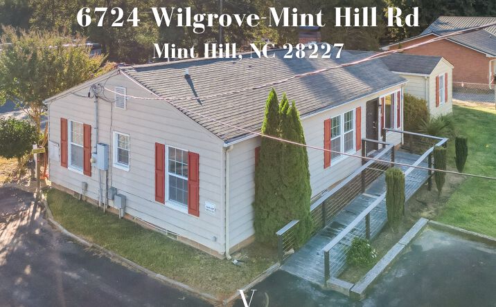 Pictures of Office property located at 6724 Wilgrove Mint Hill Rd, Charlotte, NC 28227 for lease - image #1