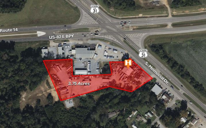 Pictures of Retail property located at 1410 S Memorial Dr, Prattville, AL 36067 for lease - image #1