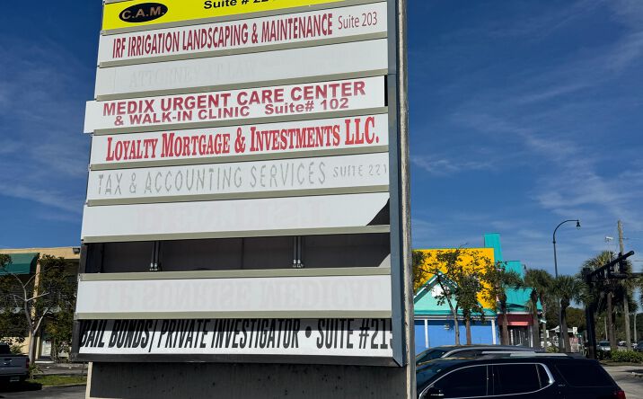 Pictures of Office property located at 2331 N State Rd 7, Lauderhill, FL 33313 for lease - image #1