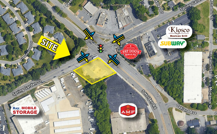 Pictures of Land, Retail property located at 900 S Holden Rd, Greensboro, NC 27407 for lease - image #1
