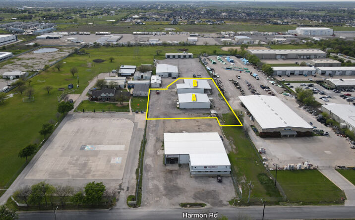 Pictures of Industrial property located at 13185 & 13187 Harmon Rd., Fort Worth, TX 76117 for lease - image #1