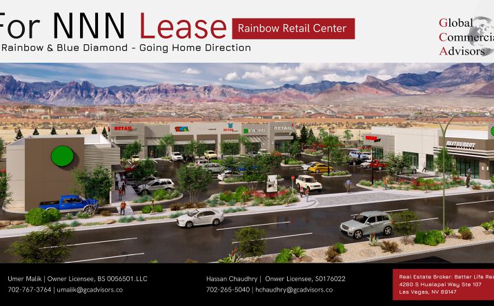 Pictures of Retail, Restaurant, Office property located at 9375 S Rainbow Blvd, Las Vegas, NV 89139 for lease - image #1