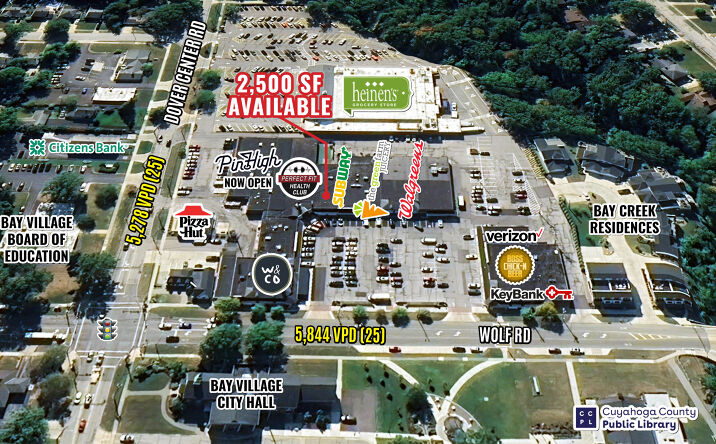 Pictures of Retail property located at 434 Dover Center Rd, Bay Village, OH 44140 for lease - image #1