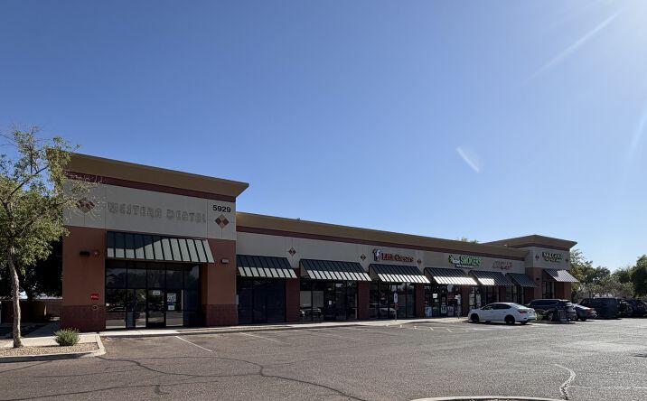 Pictures of Retail property located at 5929 W Peoria Ave, Glendale, AZ 85302 for lease - image #1