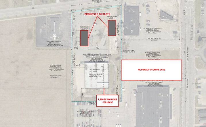 Pictures of Retail, Restaurant property located at 2547 Nichol Ave, Anderson, IN 46011 for lease - image #1