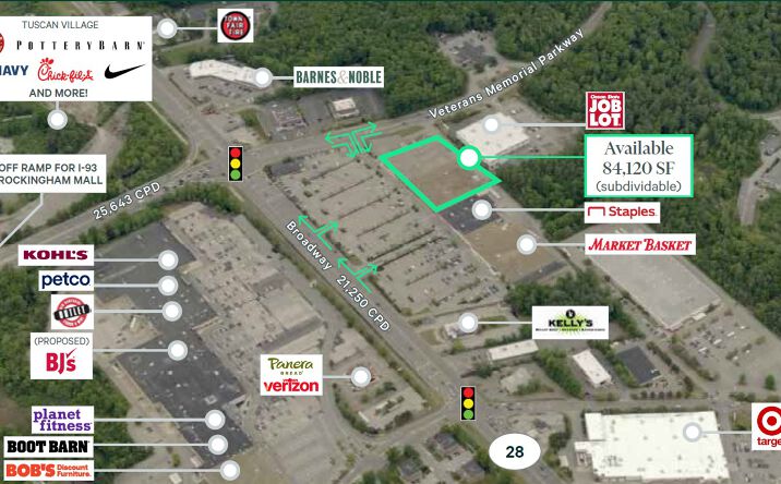 Pictures of Retail property located at 161 S Broadway, Salem, NH 03079 for lease - image #1