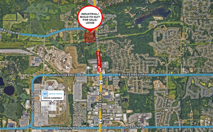 Pictures of Industrial property located at 3120 S Lapeer Rd, Lake Orion, MI 48359 for lease - image #1