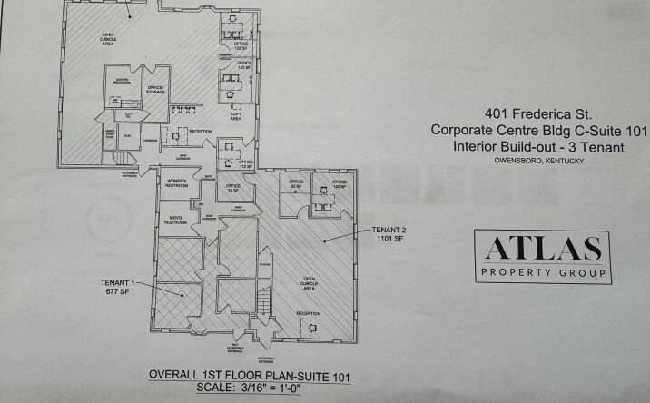 Pictures of Office, Special Purpose property located at 401 Frederica St, Owensboro, KY 42301 for lease - image #1