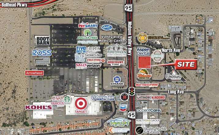 Pictures of Land property located at 3670 Frontage Rd, Bullhead City, AZ 86442 for lease - image #1